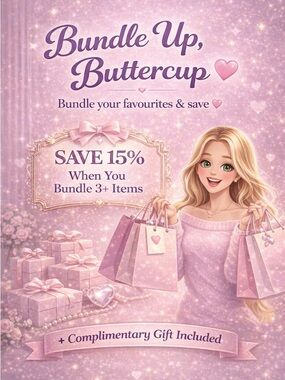 What’s my closet promo ? Bundle up, Buttercup to save 15% + 🎁